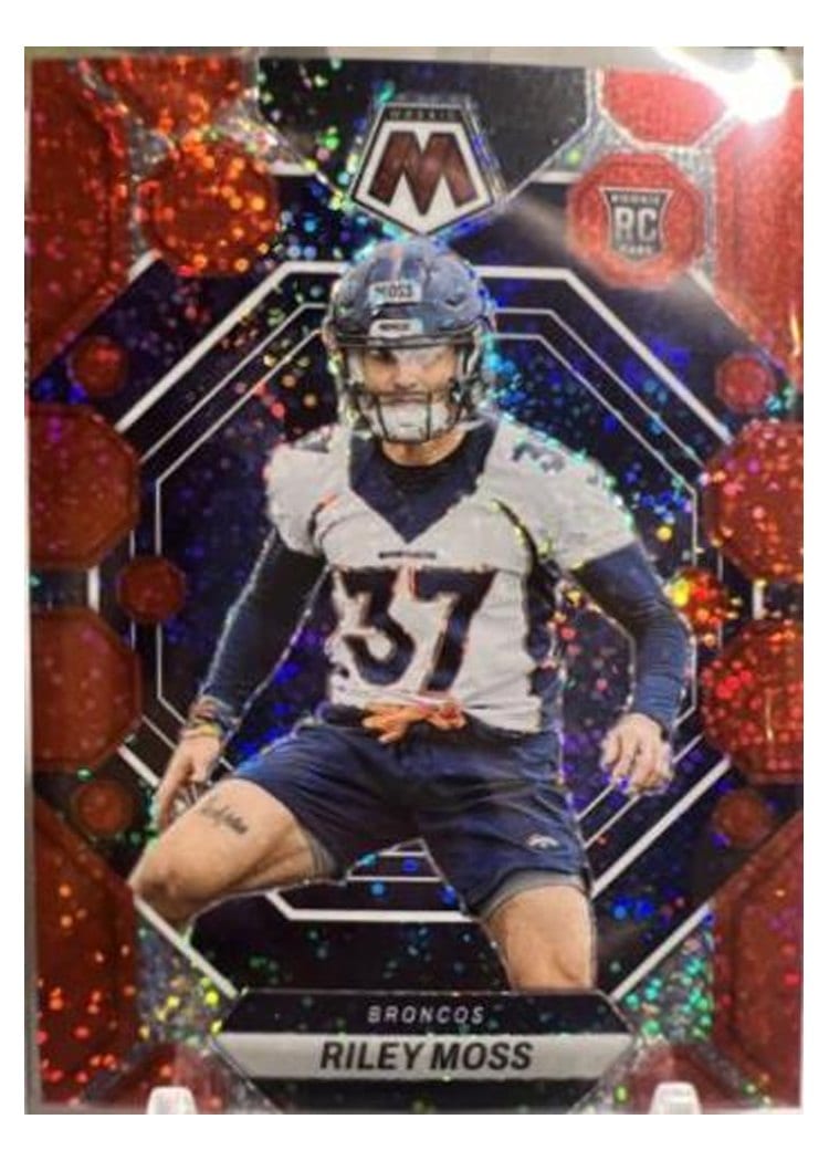 2023 Panini Mosaic Base Set Riley Moss #358 card