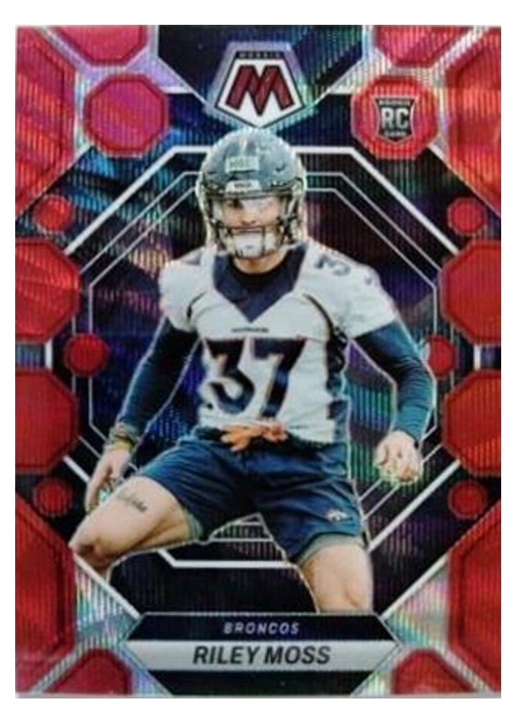 2023 Panini Mosaic Base Set Riley Moss #358 card