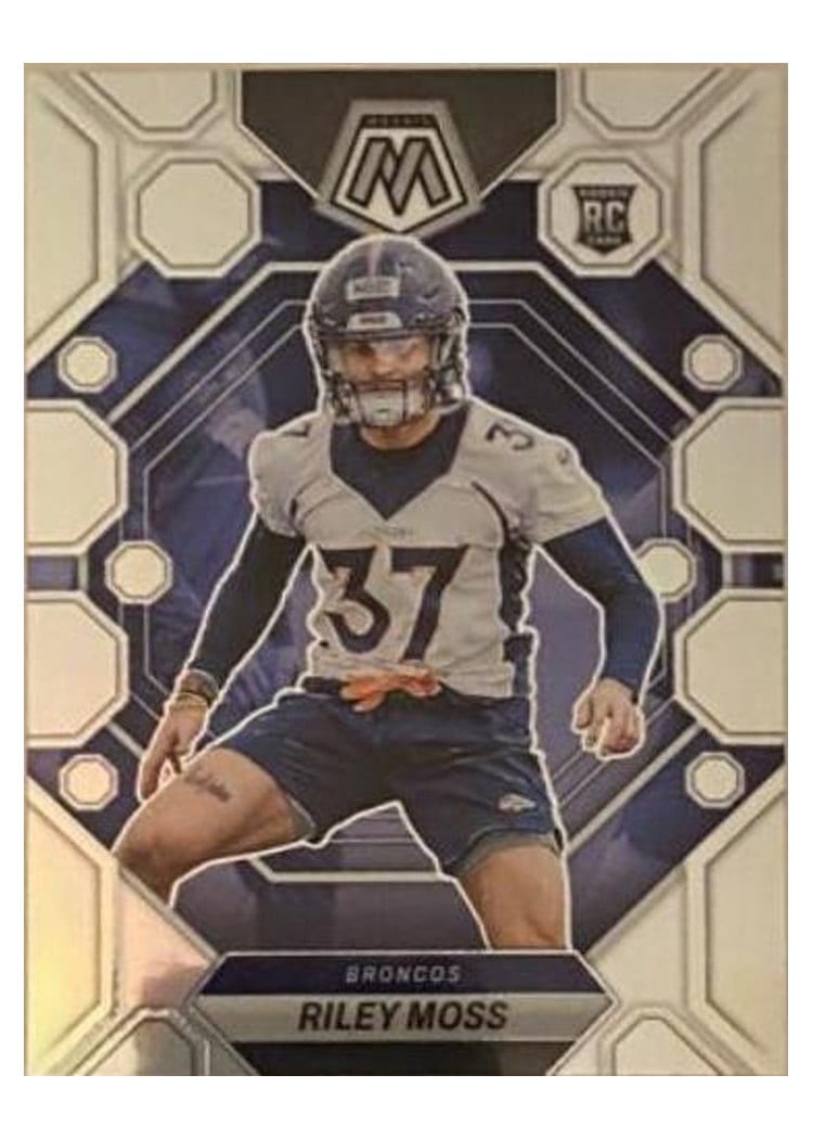 2023 Panini Mosaic Base Set Riley Moss #358 card