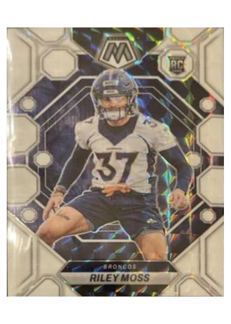 2023 Panini Mosaic Base Set Riley Moss #358 card