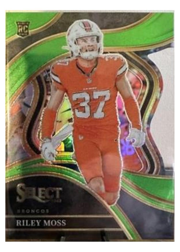 2023 Panini Select Base Set Riley Moss #222 card