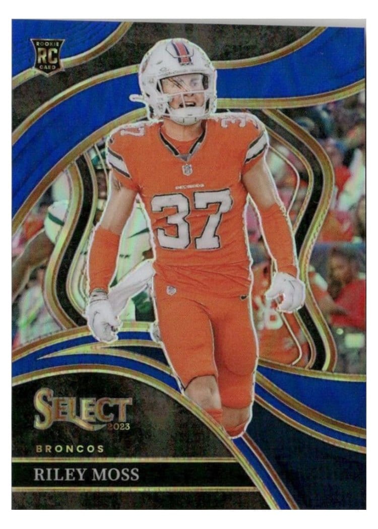 2023 Panini Select Base Set Riley Moss #222 card