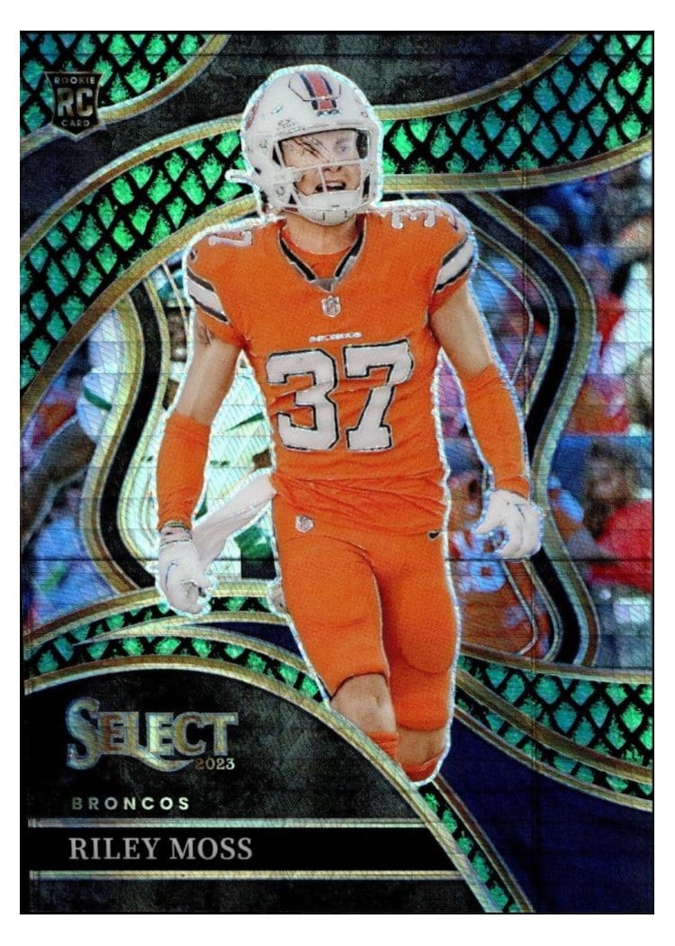 2023 Panini Select Base Set Riley Moss #222 card
