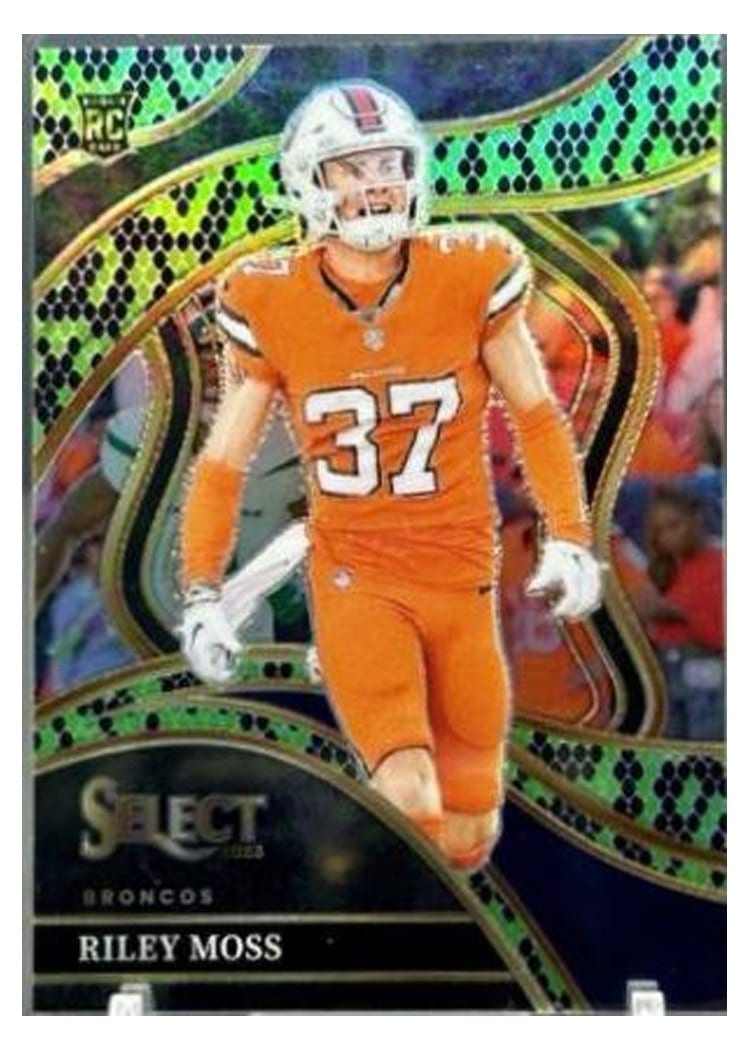 2023 Panini Select Base Set Riley Moss #222 card