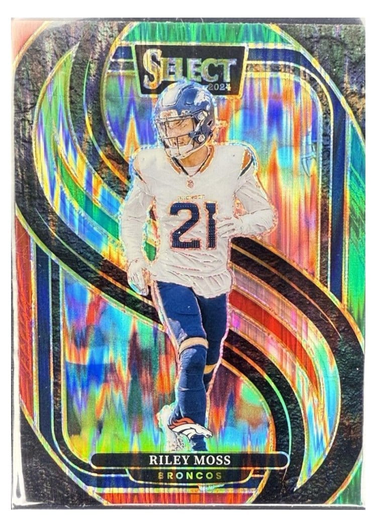 2024 Panini Select Base Set Riley Moss #190 card