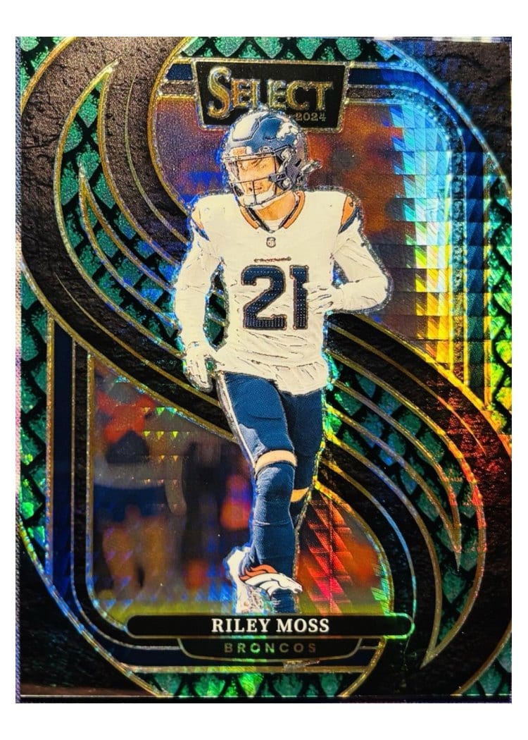2024 Panini Select Base Set Riley Moss #190 card