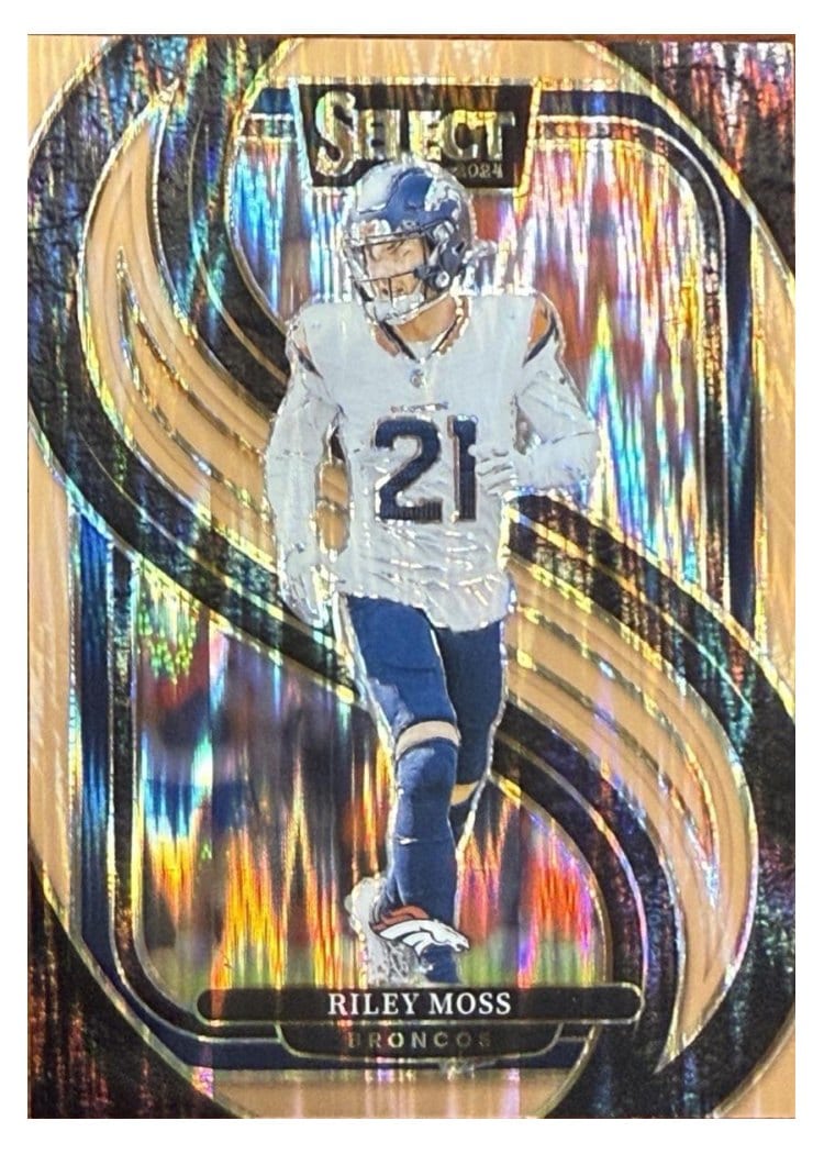 2024 Panini Select Base Set Riley Moss #190 card