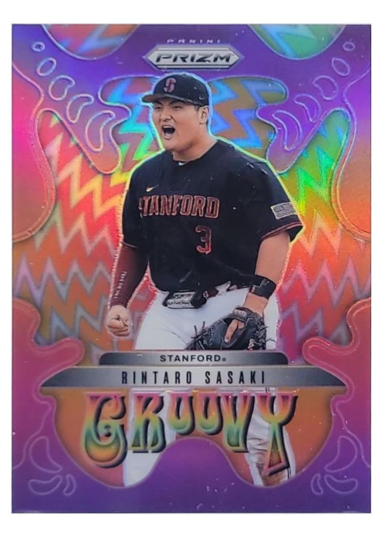 2025 Panini Prizm Groovy Rintaro Sasaki #8