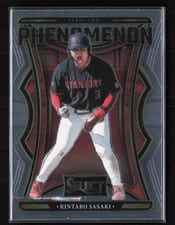2025 Panini Select Phenomenon Rintaro Sasaki #10 card