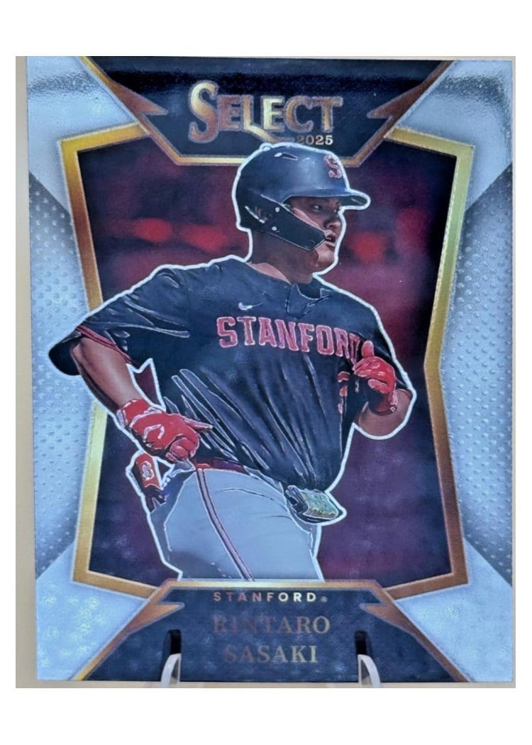 2025 Panini Select Select Throwback Rintaro Sasaki #4 card