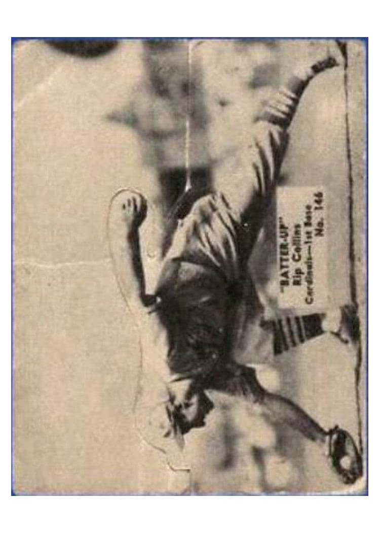 1934 Batter Up Rip Collins #146 card