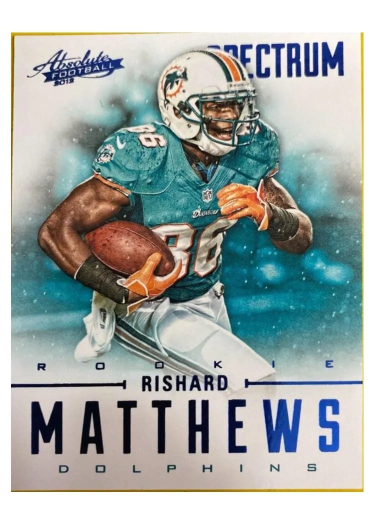 2012 Panini Absolute Rishard Matthews #179 card
