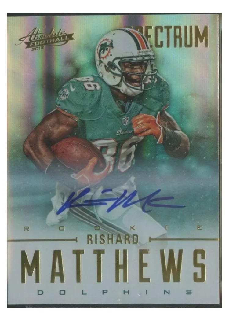 2012 Panini Absolute Rishard Matthews #179 card