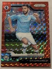 2019 Panini Prizm Premier League Riyad Mahrez #164 card