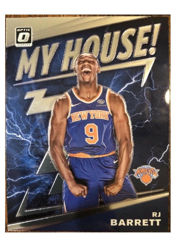 2019 Panini Donruss Optic My House RJ Barrett #17 card