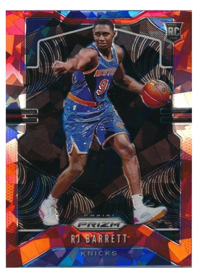 2019 Panini Prizm RJ Barrett Red Ice Prizm #250 card