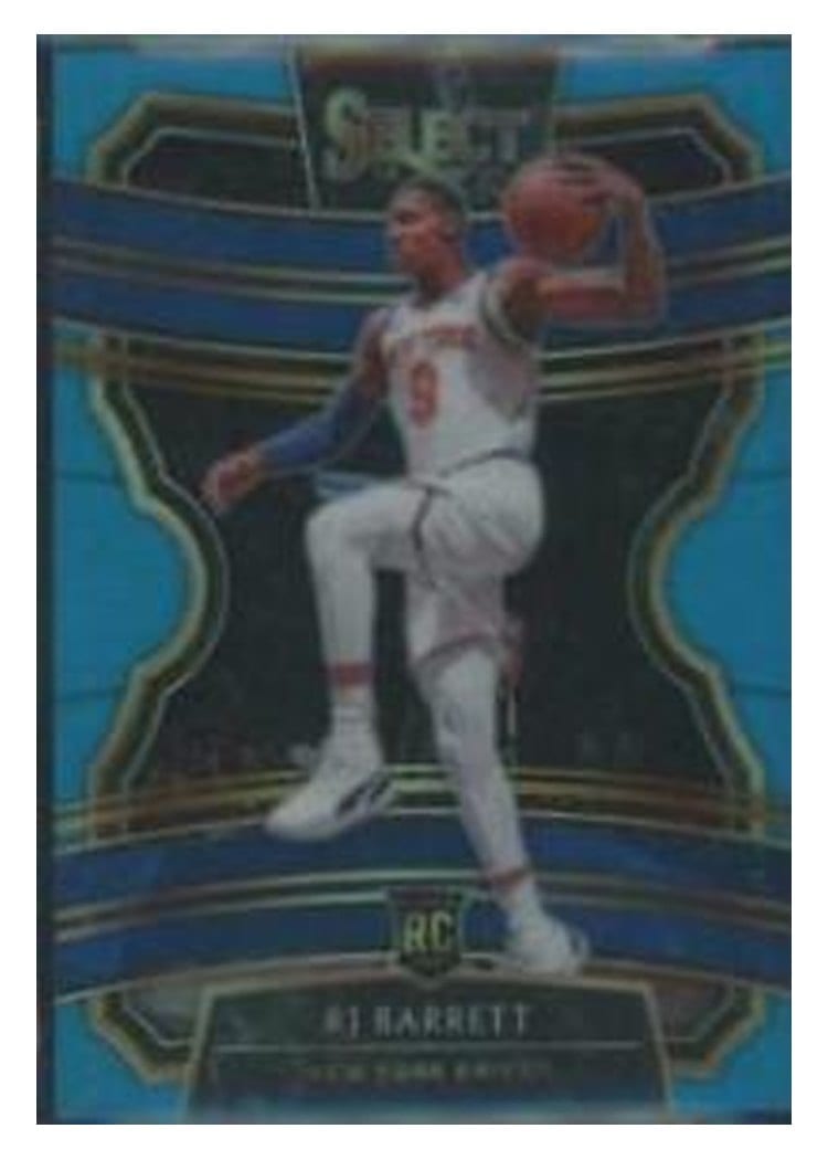 2019 Panini Select RJ Barrett Light Blue Prizm #21 card