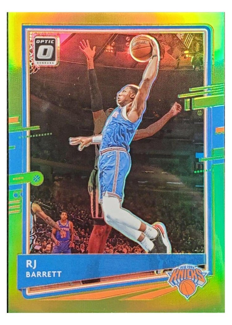 2020-21 Donruss Optic Base Set RJ Barrett #62 card