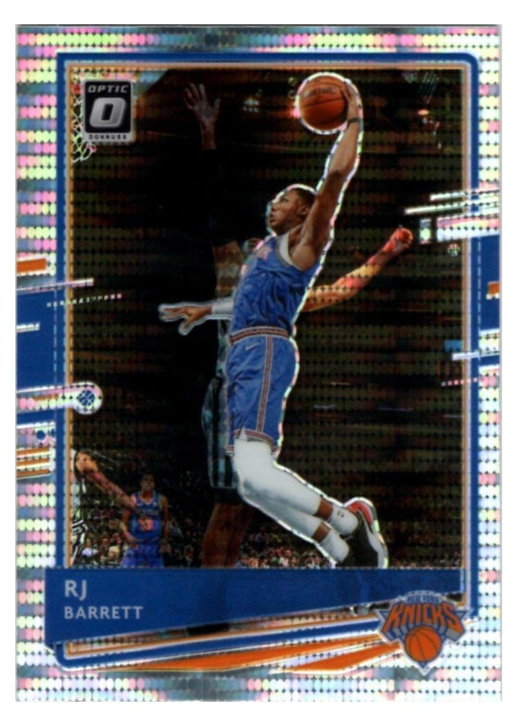 2020-21 Donruss Optic Base Set RJ Barrett Target #62 card