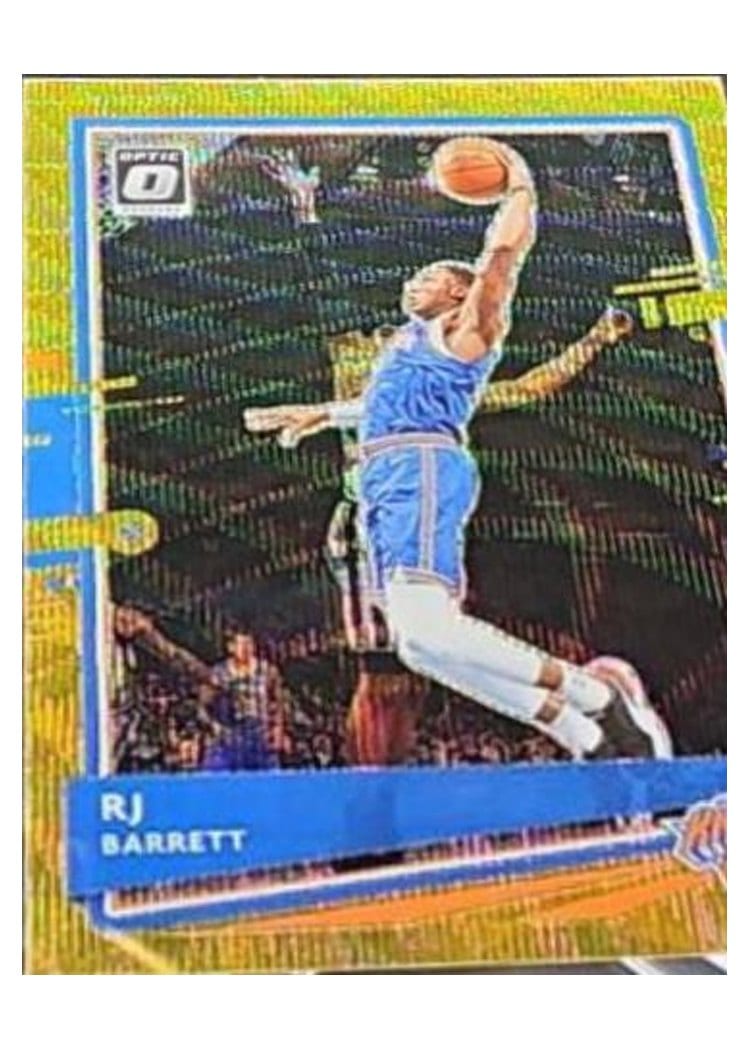 2020-21 Donruss Optic Base Set RJ Barrett #62 card
