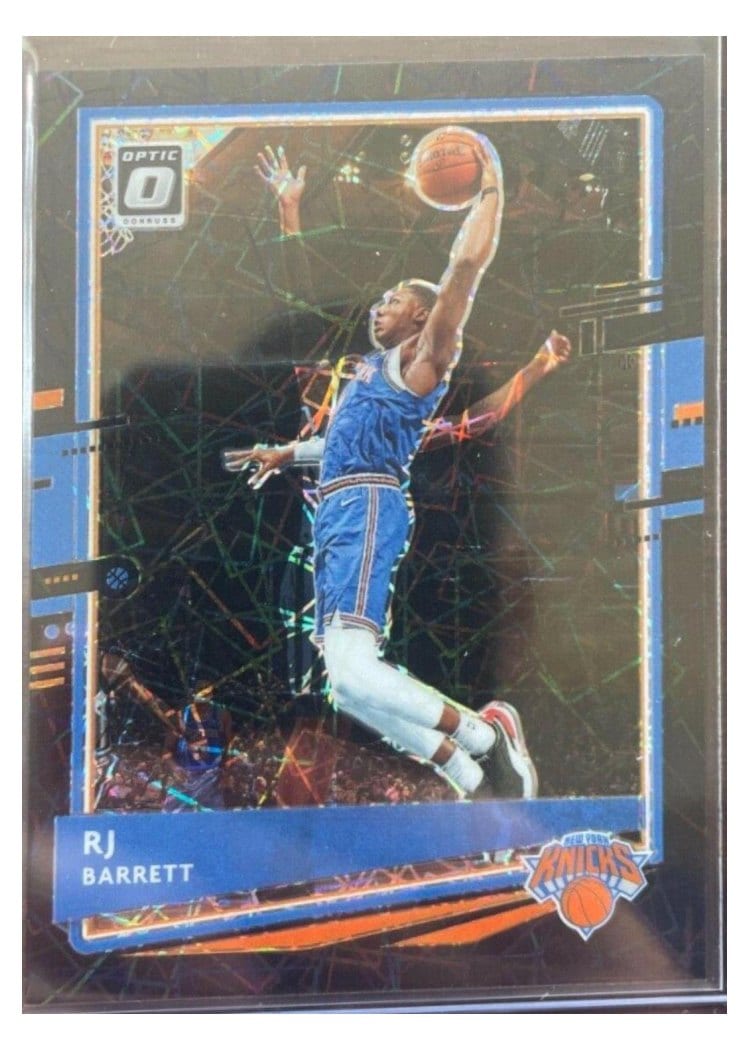 2020-21 Donruss Optic Base Set RJ Barrett #62 card
