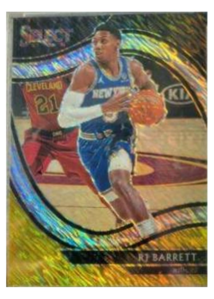 2020-21 Panini Select Base Set RJ Barrett #258 card