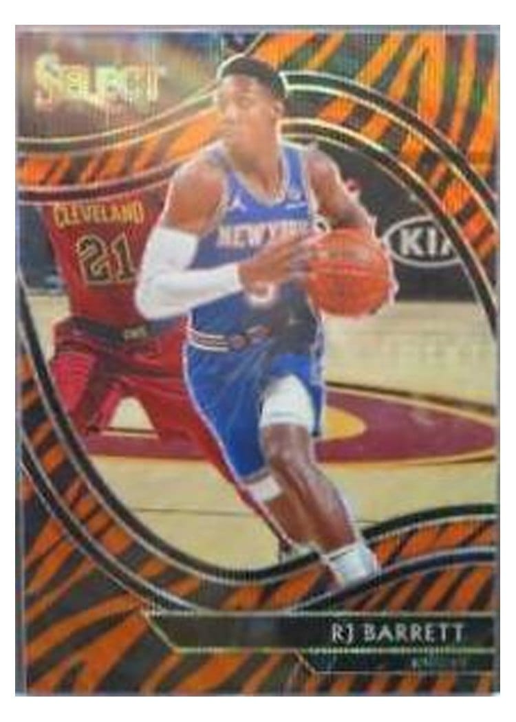 2020-21 Panini Select Base Set RJ Barrett #258 card