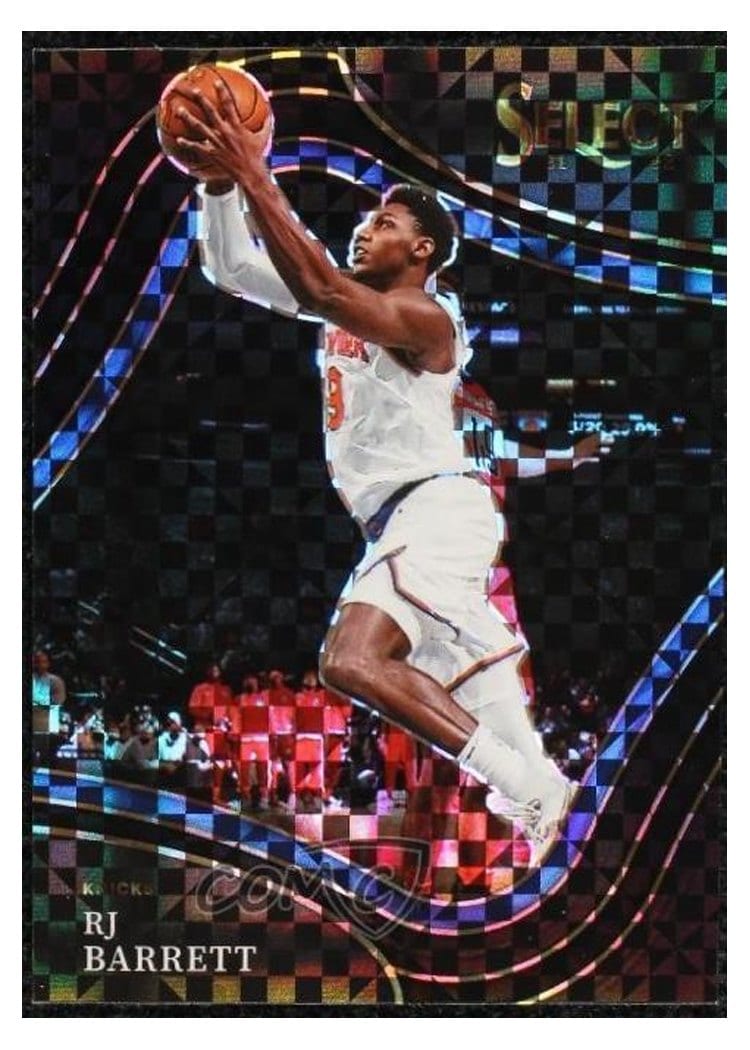 2021-22 Panini Select Base Set RJ Barrett #291 card