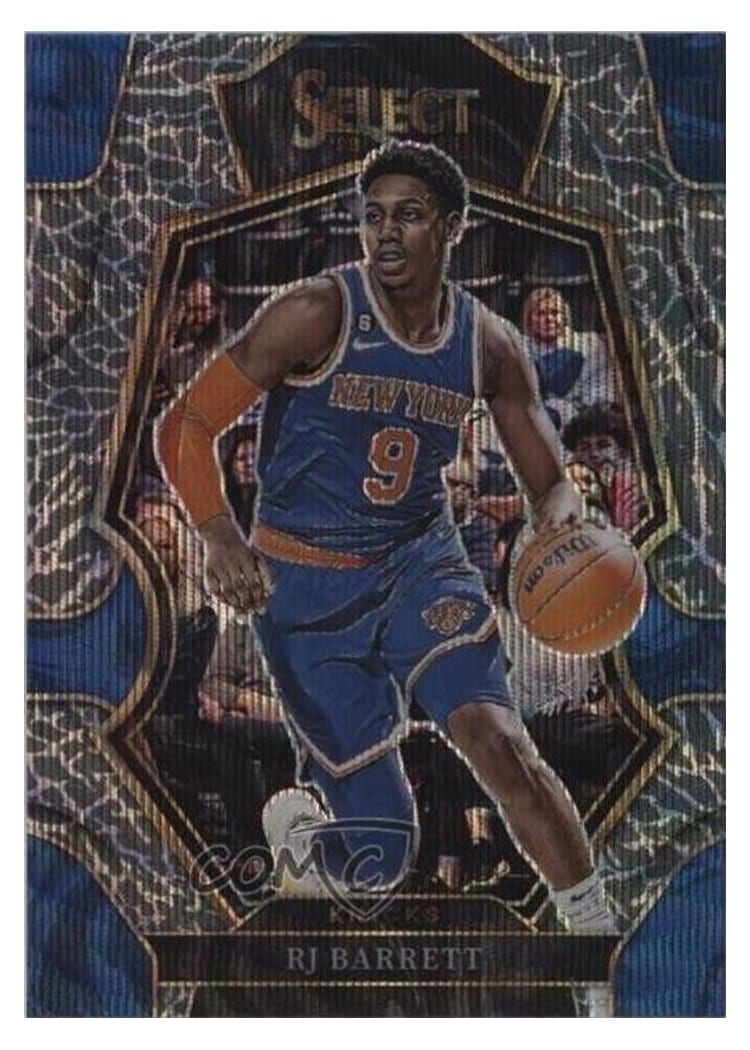 2022-23 Panini Select Base Set RJ Barrett #133 card