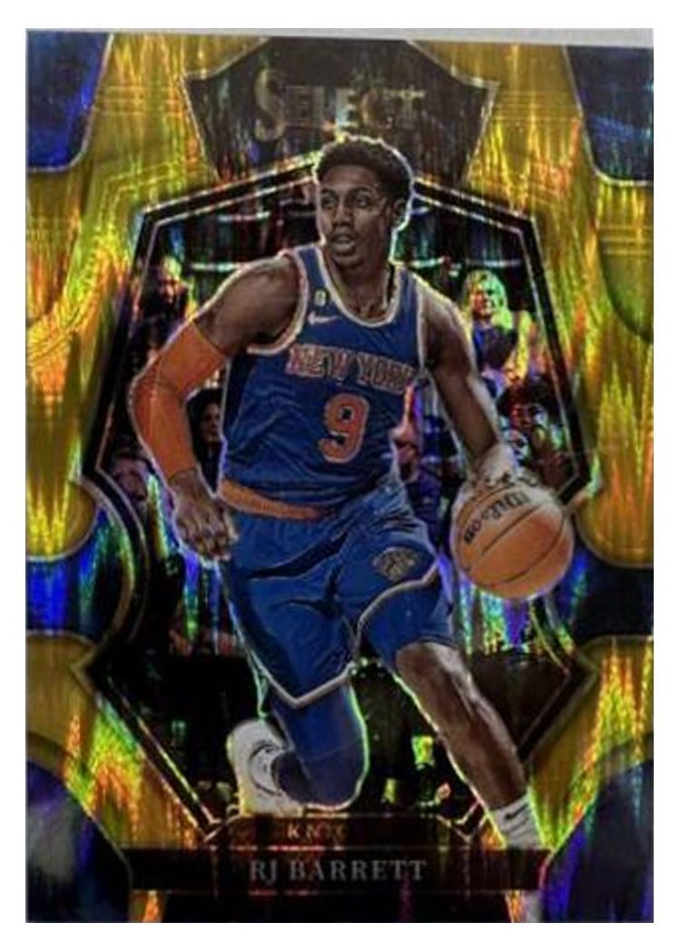 2022-23 Panini Select Base Set RJ Barrett #133 card