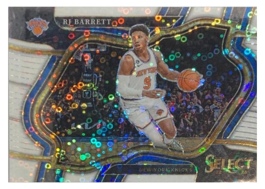 2022-23 Panini Select Base Set RJ Barrett #133 card