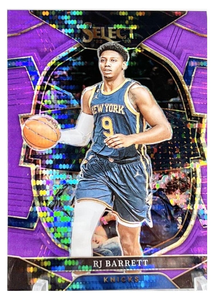 2022-23 Panini Select Base Set RJ Barrett #33 card