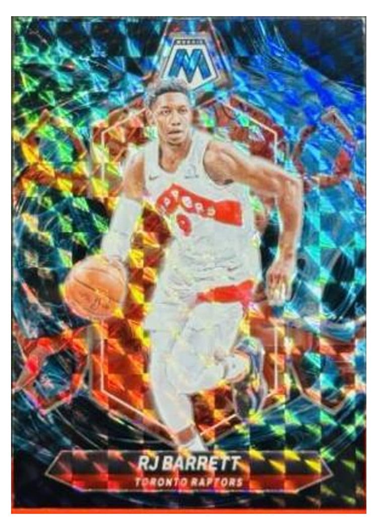 2023-24 Panini Mosaic Base Set RJ Barrett #53 card