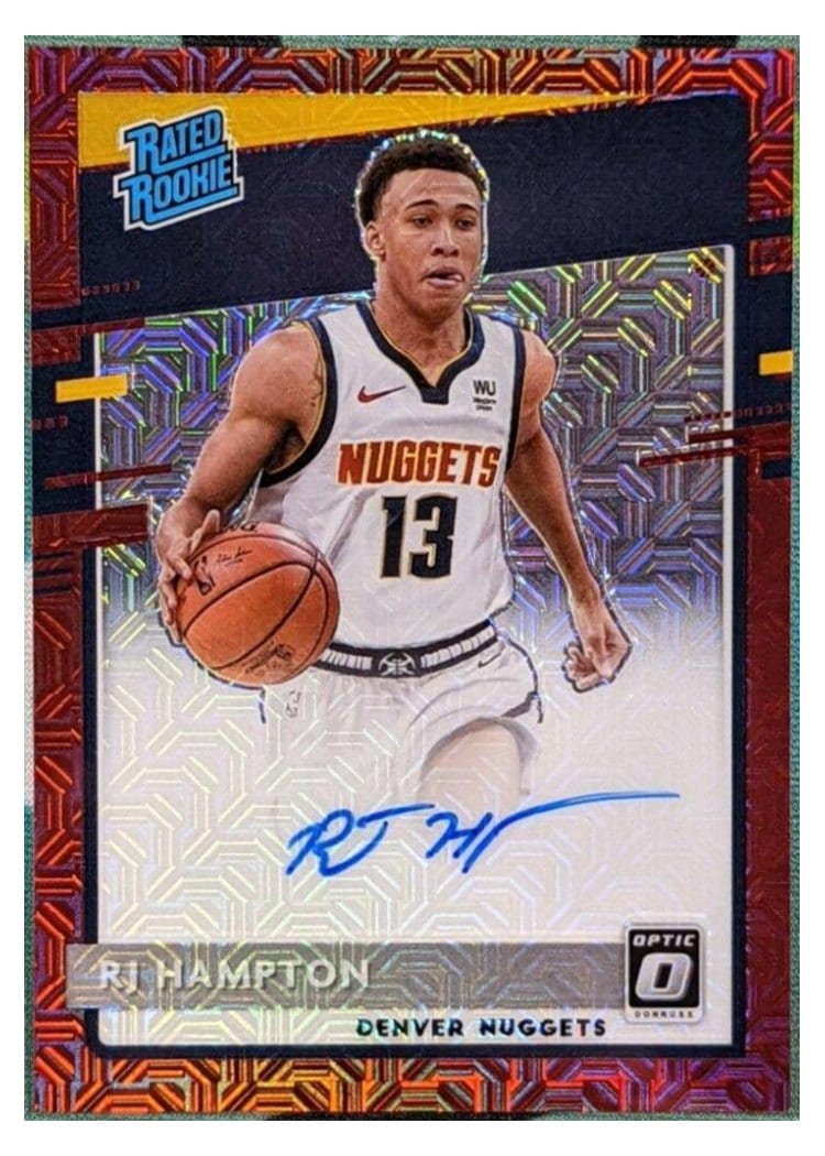 2020-21 Donruss Optic Base Set RJ Hampton #174 card