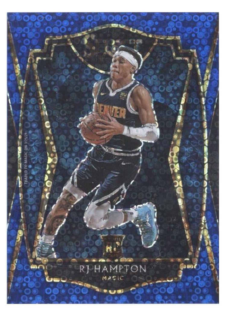 2020-21 Panini Select Base Set RJ Hampton #195 card