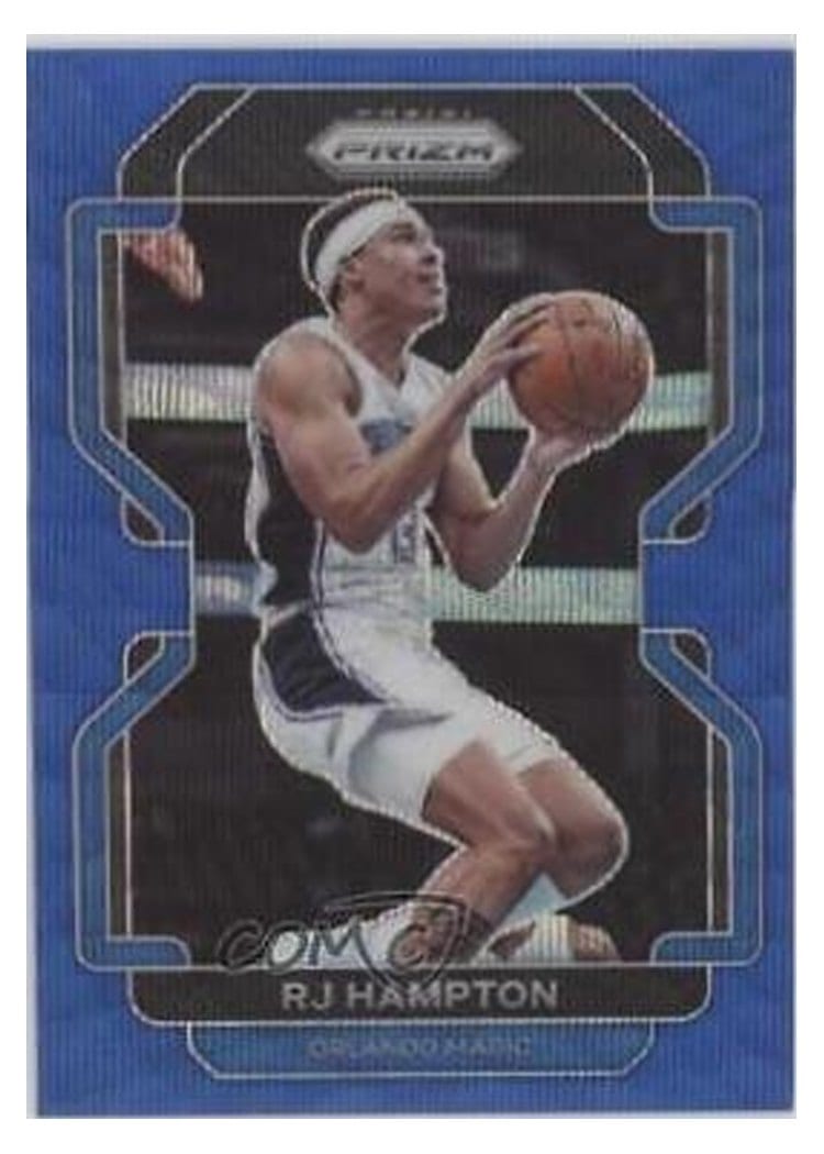 2021-22 Panini Prizm Base Set RJ Hampton #207 card