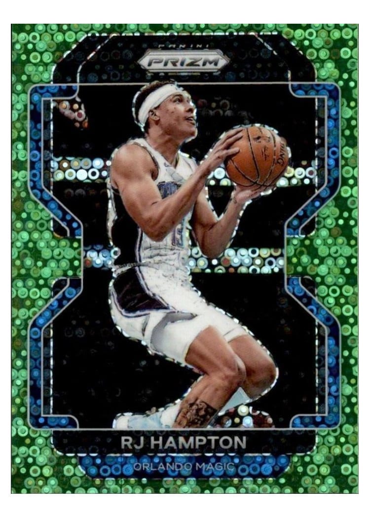 2021-22 Panini Prizm Base Set RJ Hampton #207 card