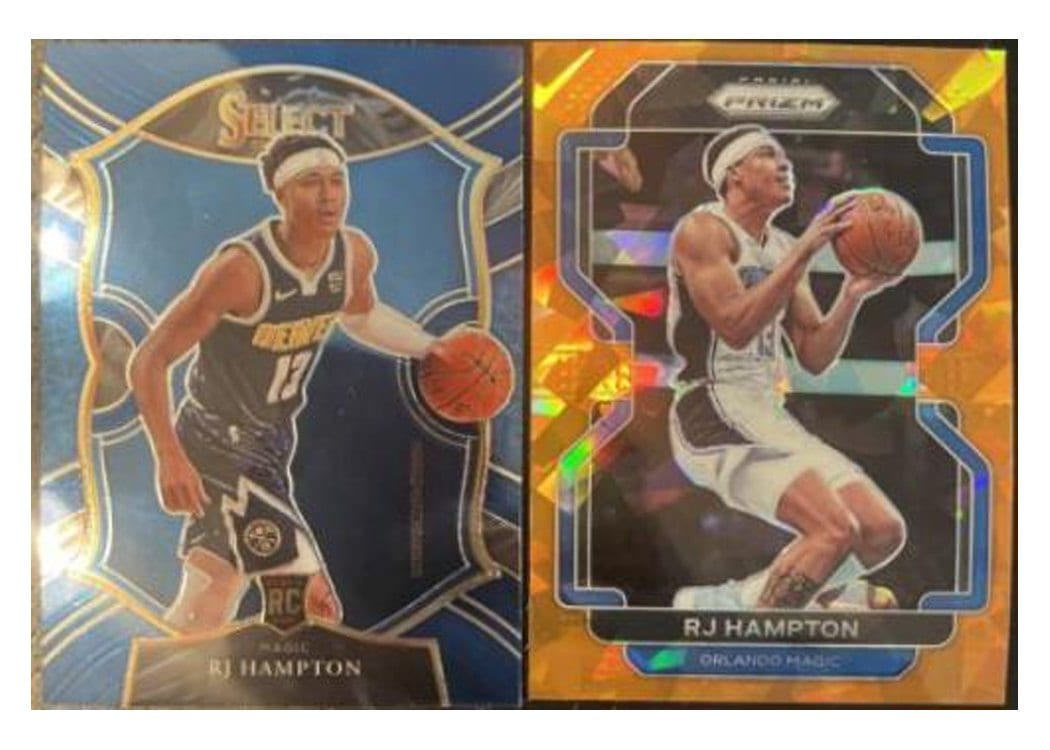 2021-22 Panini Prizm Base Set RJ Hampton #207 card
