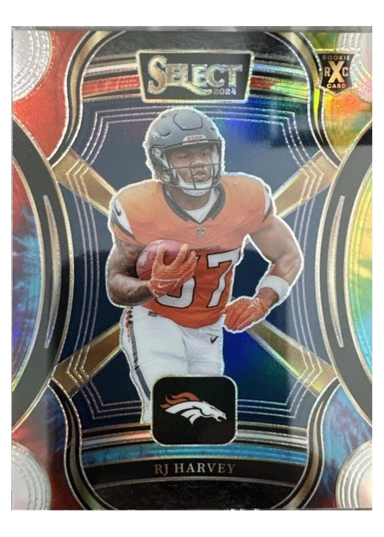2024 Panini Select 2025 XRC Prizm Redemption RJ Harvey #510 card