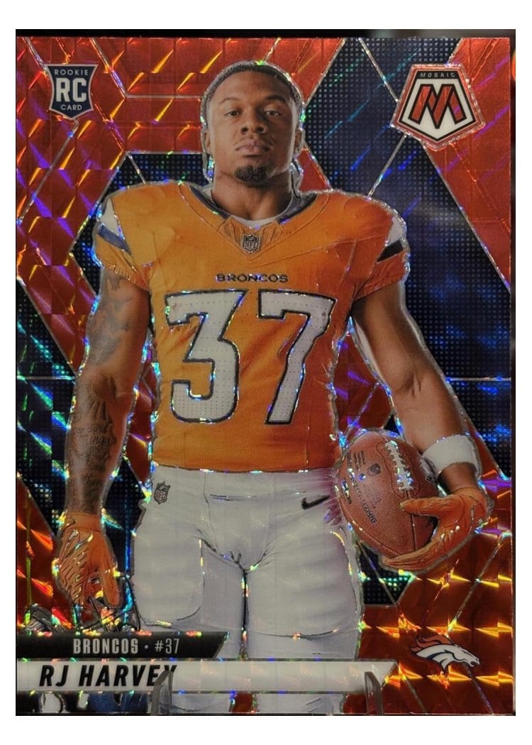 2025 Panini Mosaic Base Set RJ Harvey #284 card