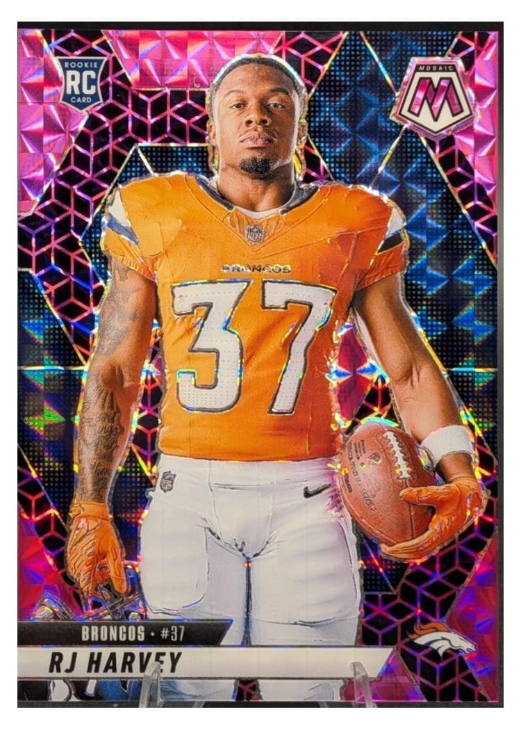 2025 Panini Mosaic Base Set RJ Harvey #284 card