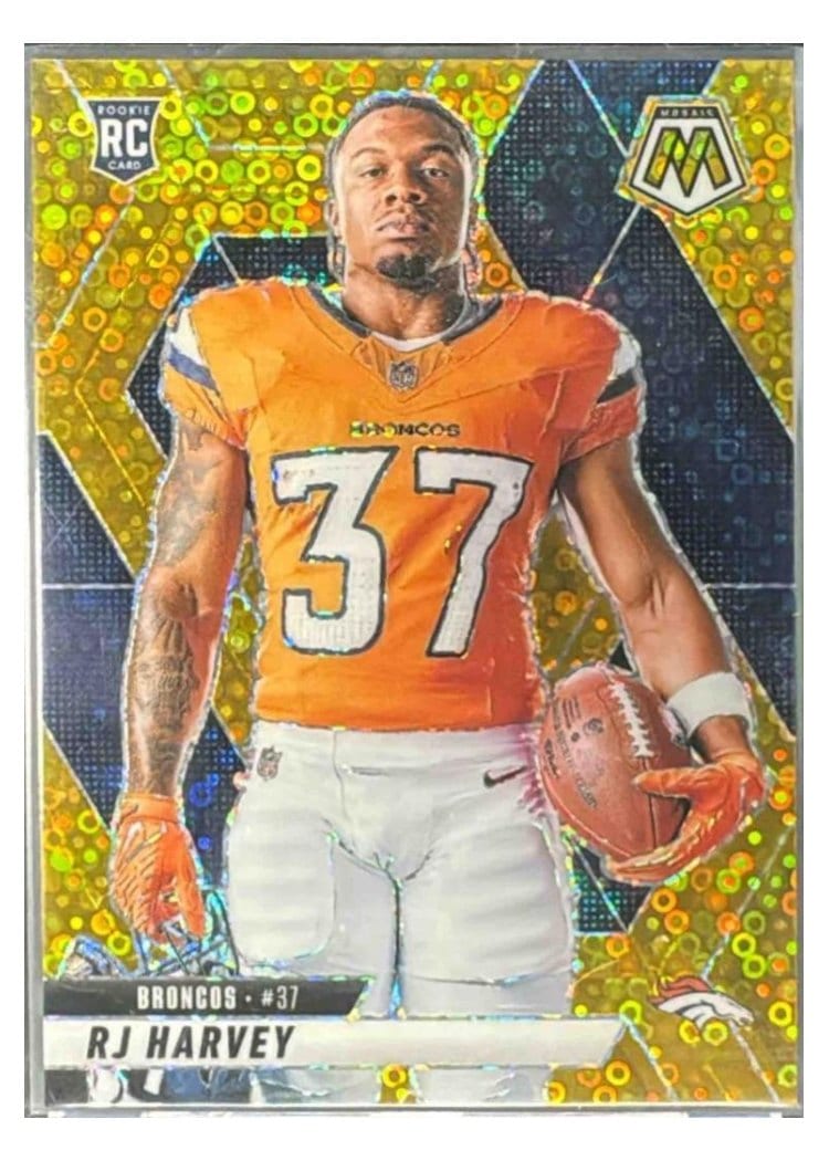2025 Panini Mosaic Base Set RJ Harvey #284 card