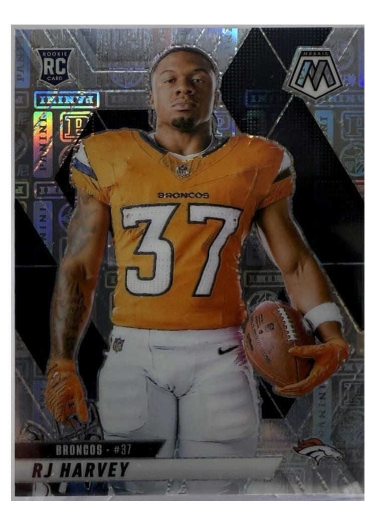 2025 Panini Mosaic Base Set RJ Harvey #284 card