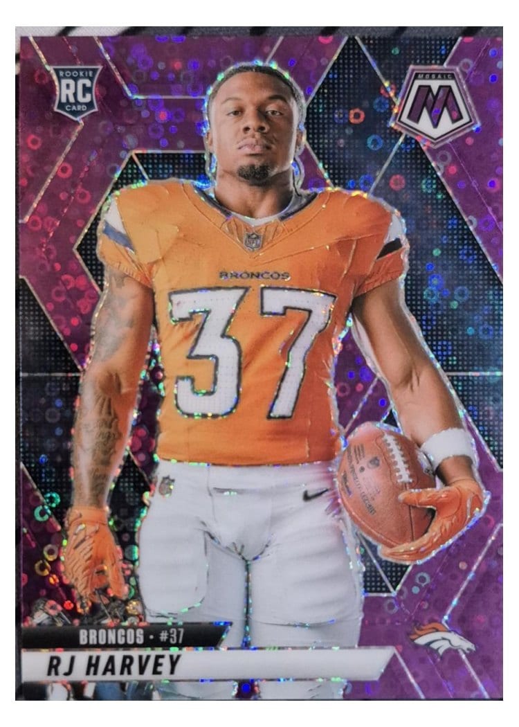 2025 Panini Mosaic Base Set RJ Harvey #284 card