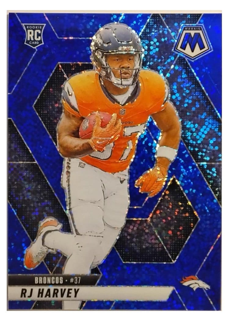 2025 Panini Mosaic Base Set RJ Harvey #375 card