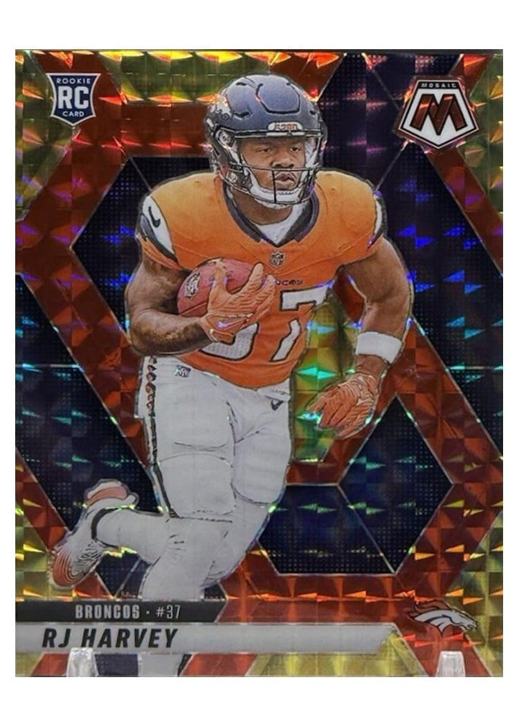 2025 Panini Mosaic Base Set RJ Harvey #375 card