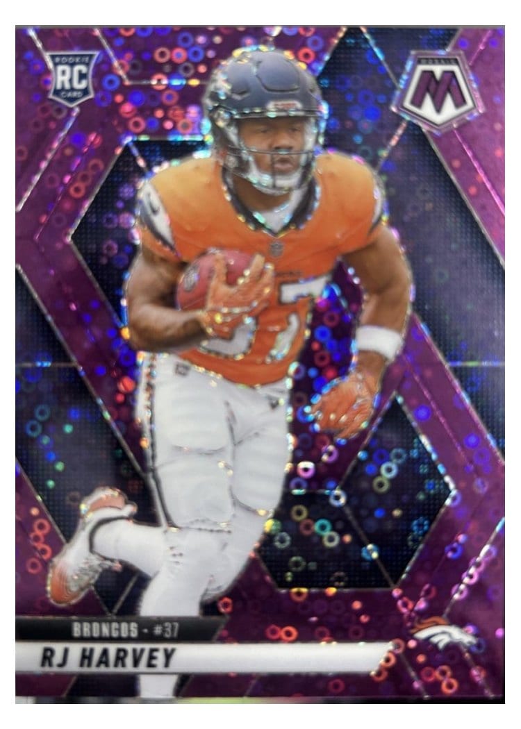2025 Panini Mosaic Base Set RJ Harvey #375 card