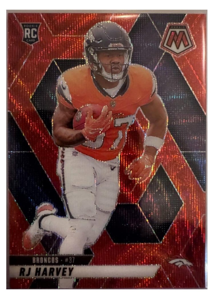 2025 Panini Mosaic Base Set RJ Harvey #375 card