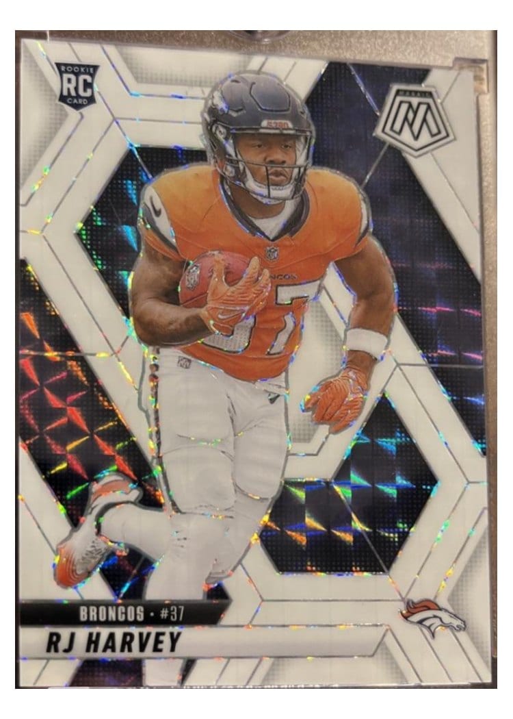 2025 Panini Mosaic Base Set RJ Harvey #375 card