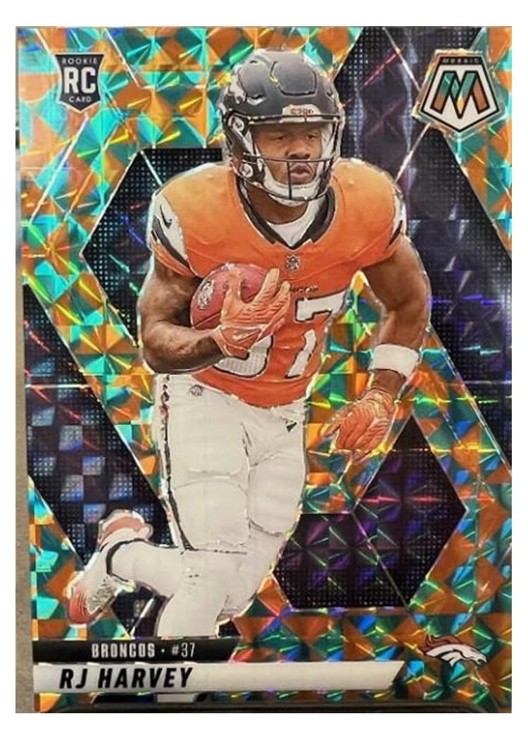 2025 Panini Mosaic Base Set RJ Harvey #375 card